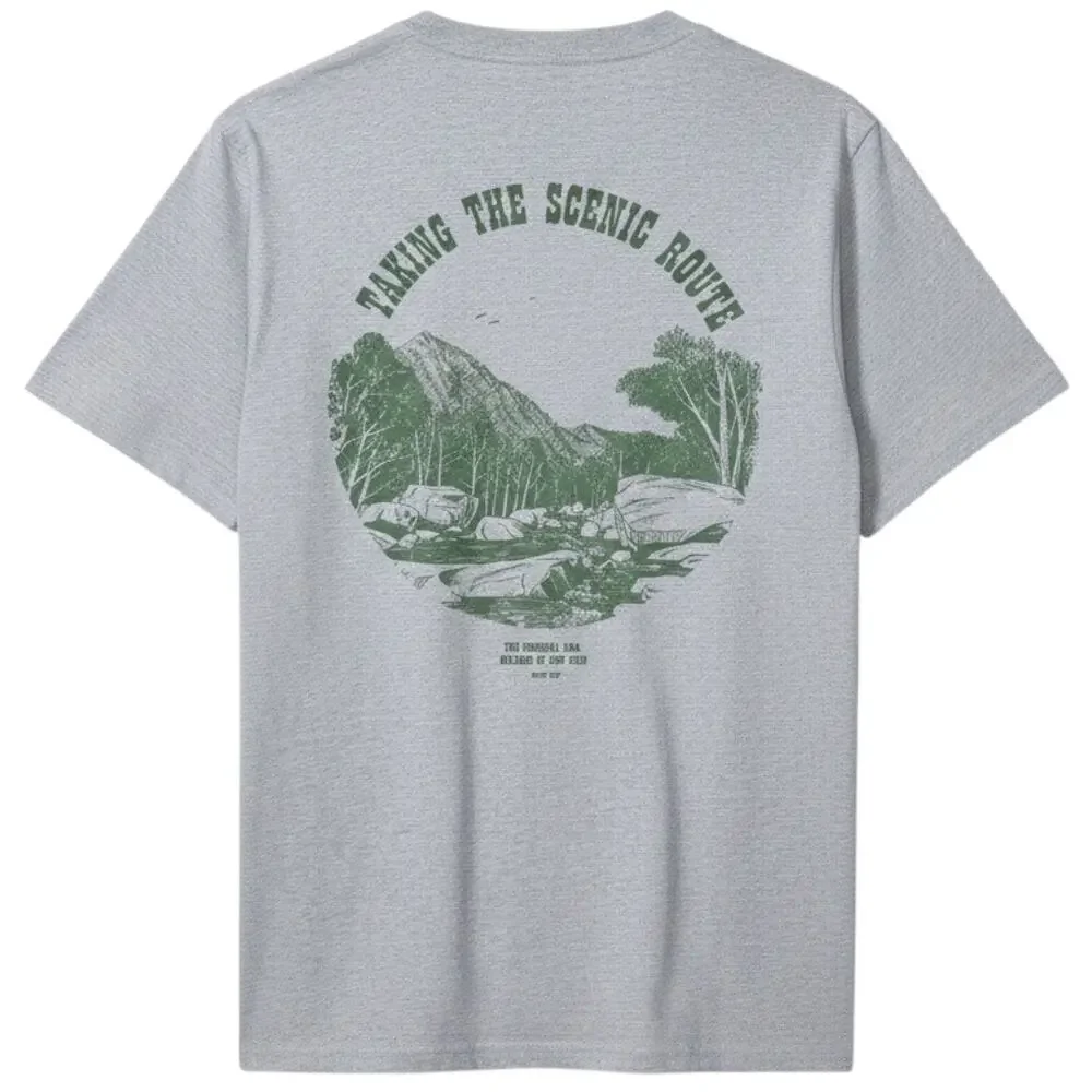 Levi's Taking The Scenic Route Gray Green Men's XS Short Sleeve T-Shirt Casual
